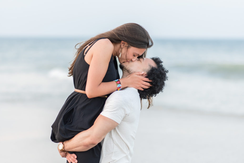 Corolla Beach NC; Engagement session; engagement photography; Outer Banks Beach engagement