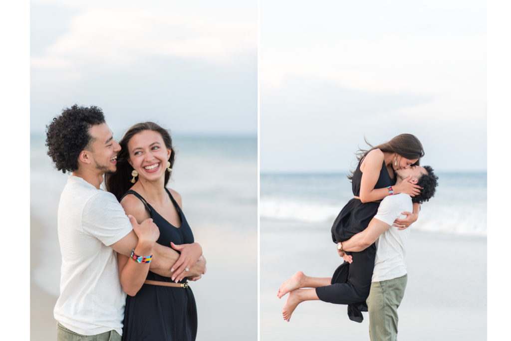 Corolla Beach NC; Engagement session; engagement photography