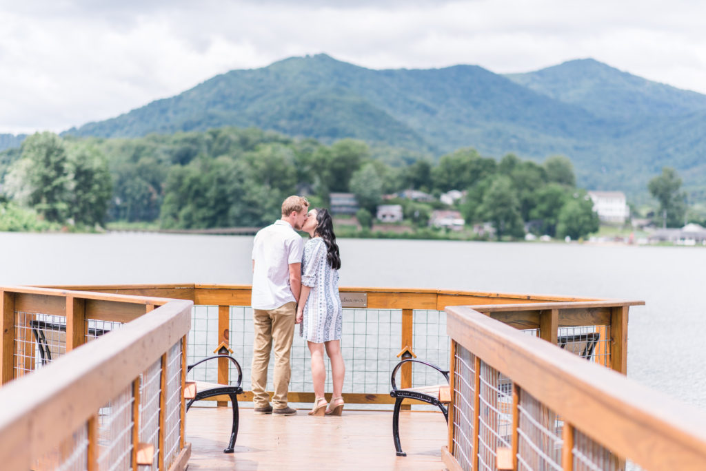 Lake Junaluska engagement; western NC engagement; engagement photography, NC Smokies engagement; Smoky Mountain engagement